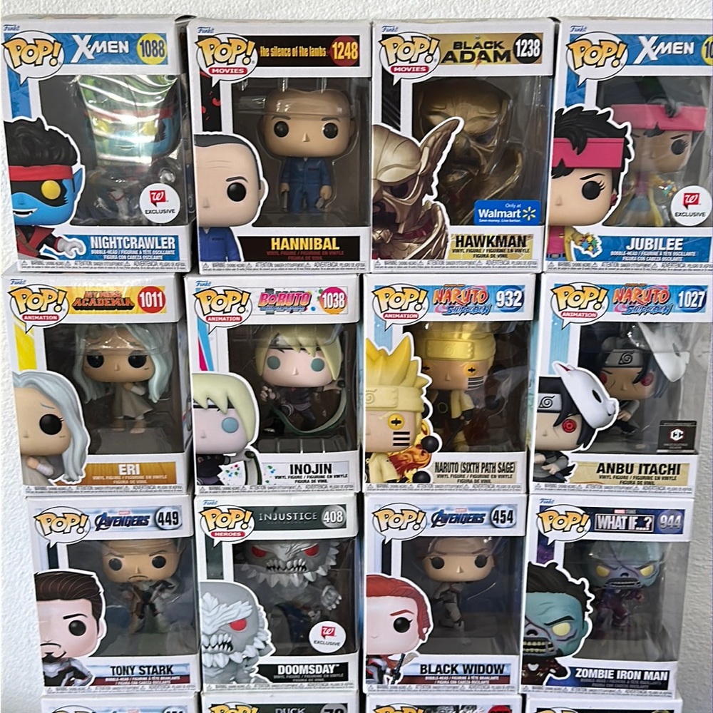 Funko Pop mixed bundle!! Twelve Funko Pop figures to start your own collection!!